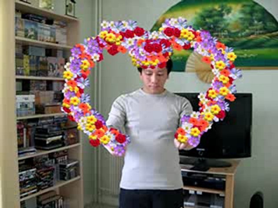 Coeur avec des fleurs / HEART WITH FLOWERS - After effects