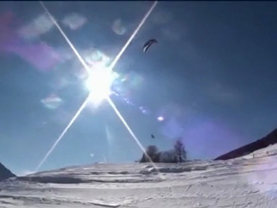Flysurfer Speed 2 Snowkiten    Mr. Fisch