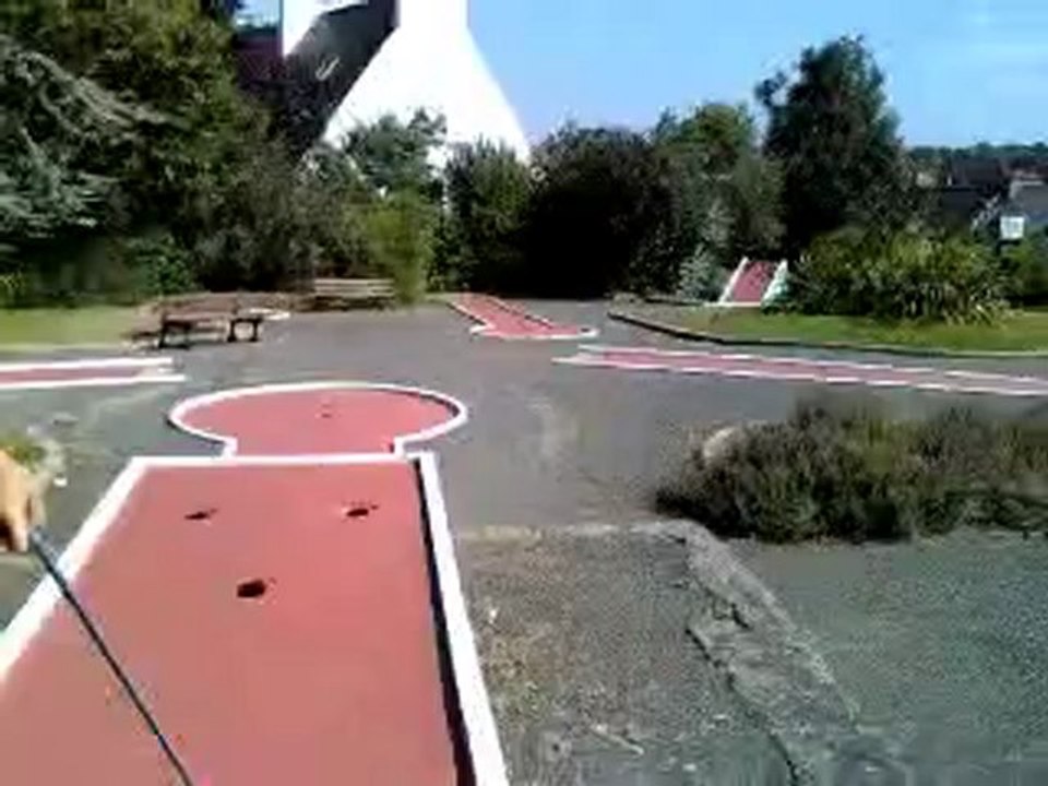 Mathis pro du mini Golf !