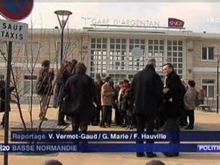 Rodolphe Thomas présente sa liste à Argentan