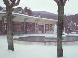 La Bourboule: La place du jet d'eau