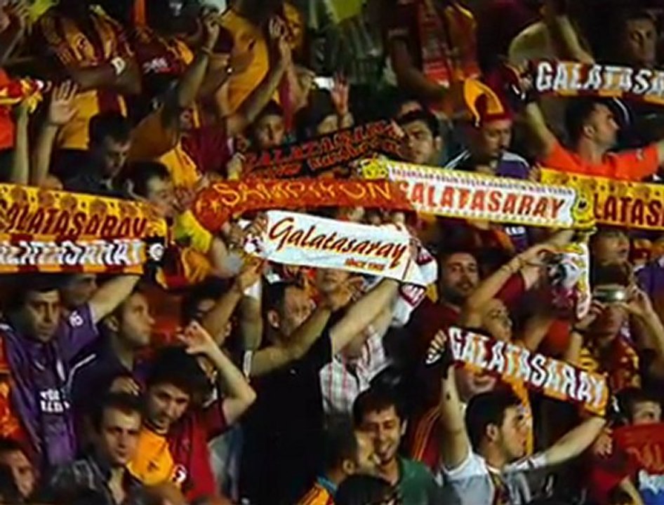 Galatasaray gol sevinci