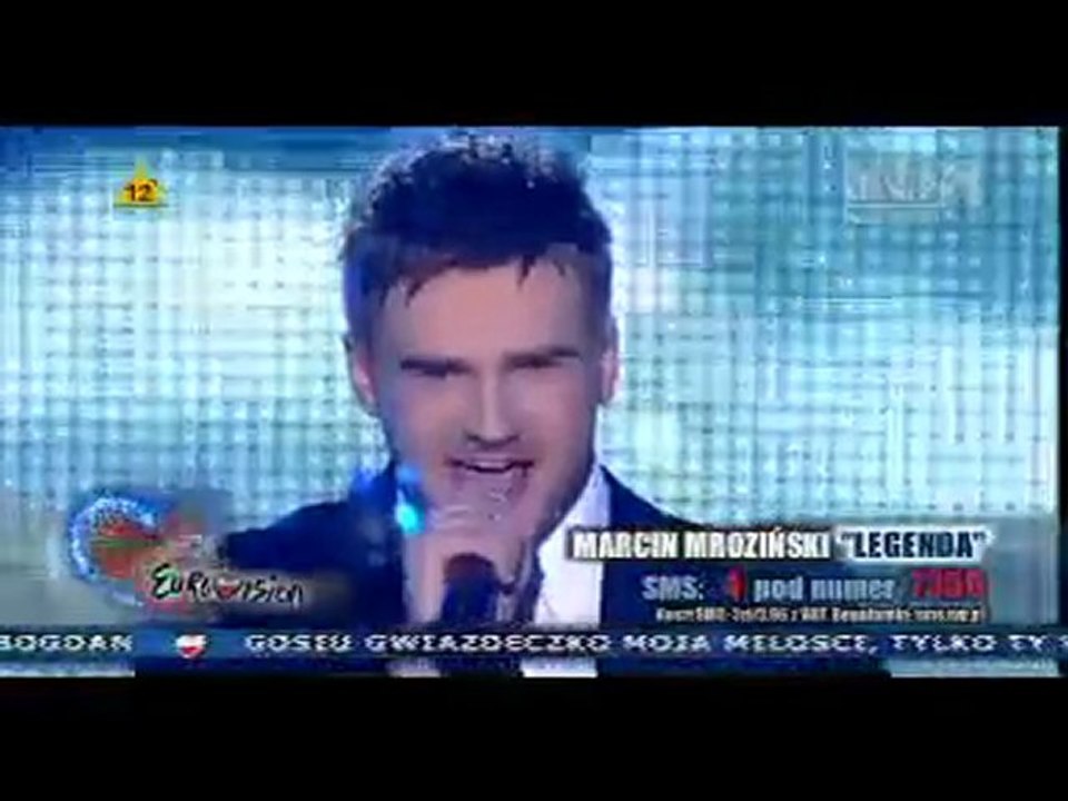 Eurovision 2010 Poland - Marcin Mroziński - Legenda