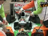 Force India F1 Team introducing the VJM03