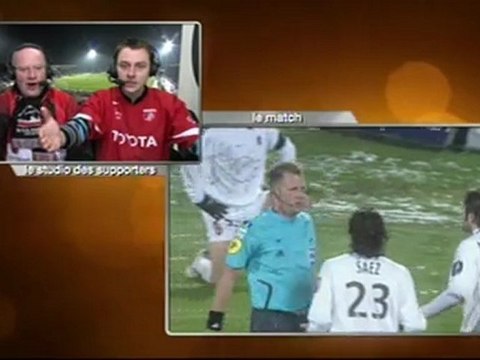 studio des supporters Boulogne - Valenciennes