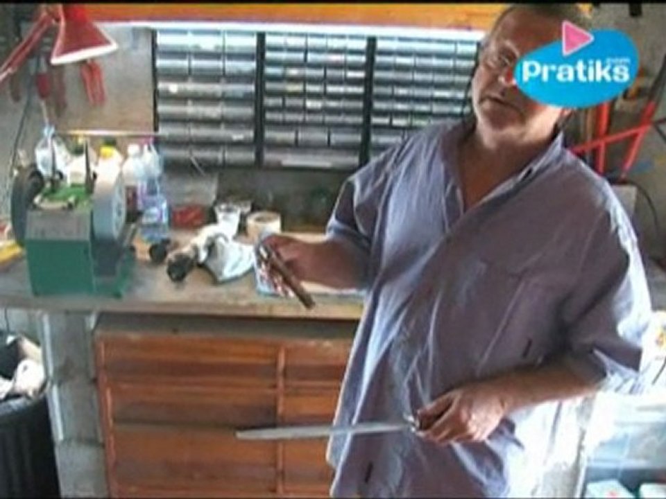 Comment utiliser un fusil d'aiguisage