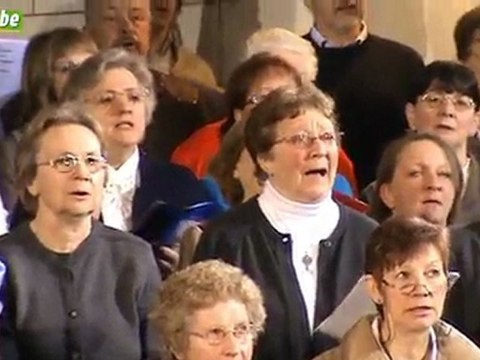 Messe télévisée à Habay-la-Neuve