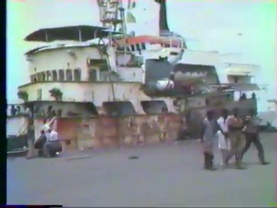 Rétrospective sur le port d Abidjan en 1985