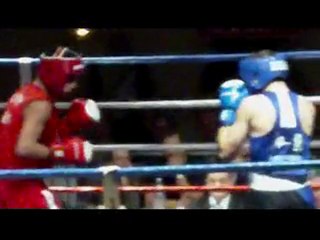 1/2 finale coupe de france boxe amateur Rosselange -64kg