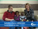 Calaisis TV : orphelin en Haiti: arrivée de Jules à calais