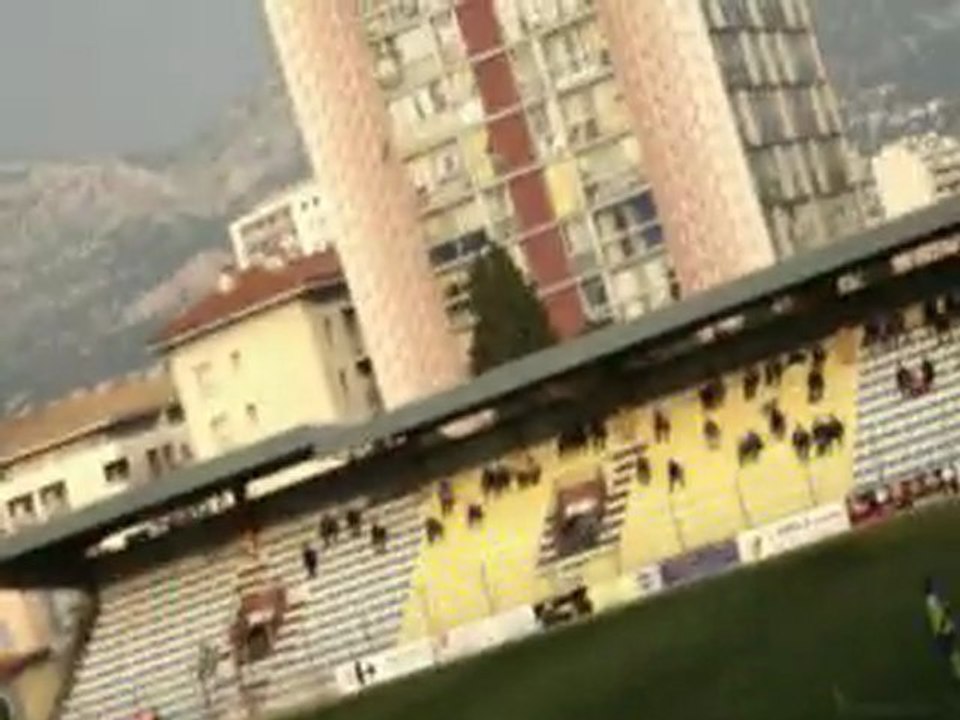 Ambiance à Bon rencontre et chambrage des bastiais