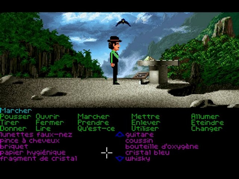 4) Zak McKraken Walkthrough - Fais comme l'oiseau