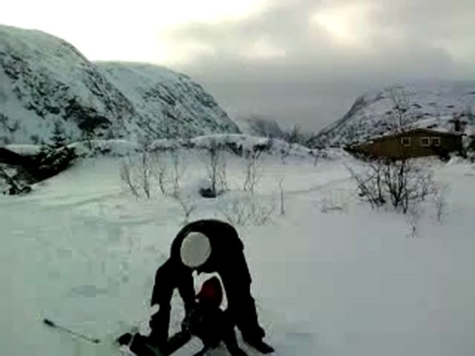 Mael a skis