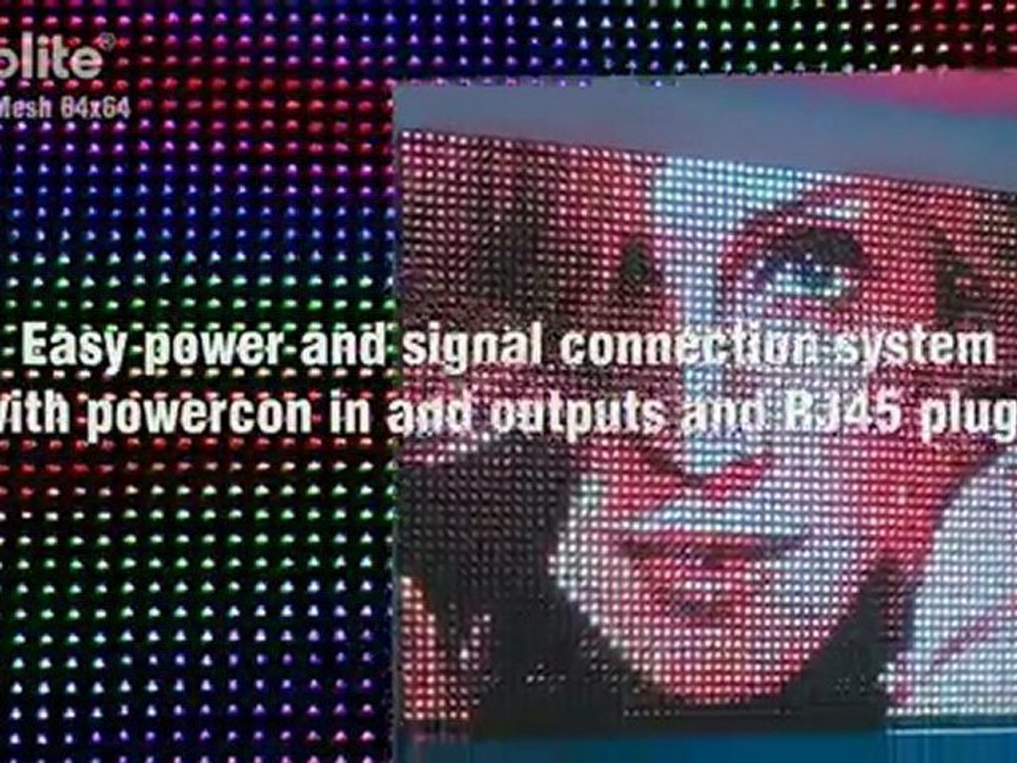EUROLITE LED Pixel Mesh 64x64 - video Dailymotion