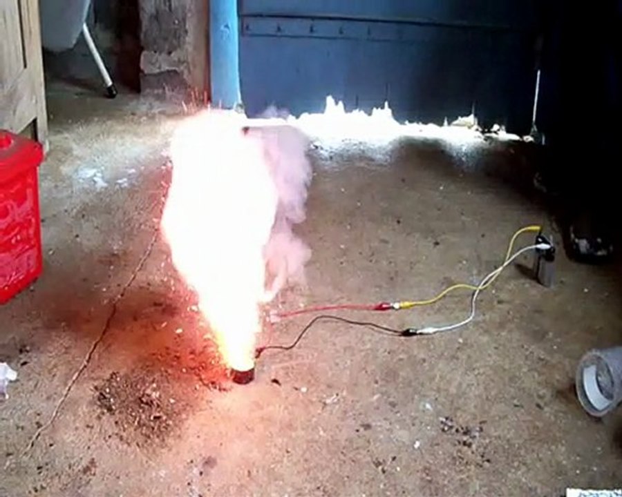 tests fumi détonant + inflammateur