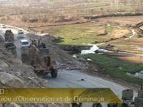 Afghanistan : opération BULL TRACK - Reconnaissance génie
