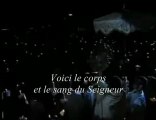 Voici le corps et le sang du Seigneur