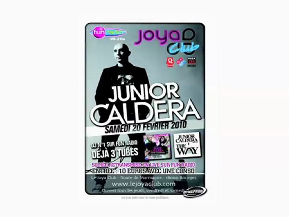 Junior Caldera au JOYA CLUB de Bourges