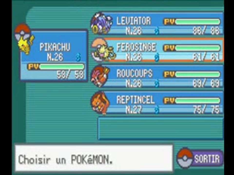 pokemon rouge feu 08 l'oceane