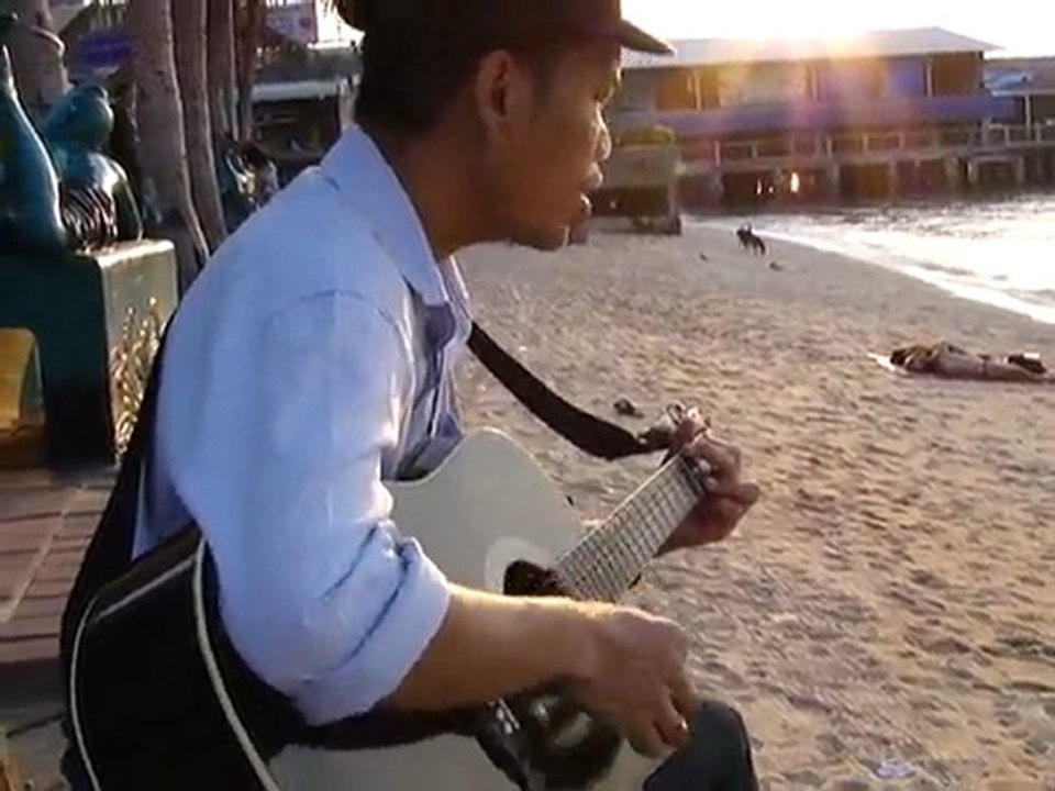 Un chanteur des rues