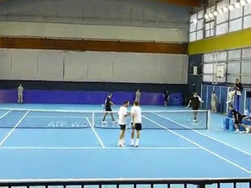 Benneteau / Llodra - Marx / Zelenay : Balle de match