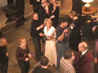 Shooting the film, Red, at Toronto's King Edward Hotel