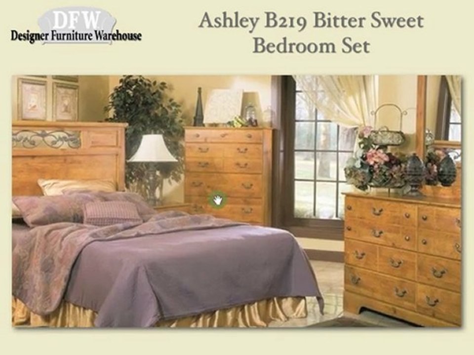 Ashley B219 Bittersweet Bedroom from DFW Furniture