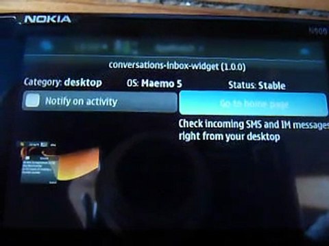 AppWatch surveillez vos applications pour nokia N900