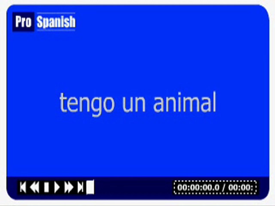 Learn Spanish in 20 days - Day 1a