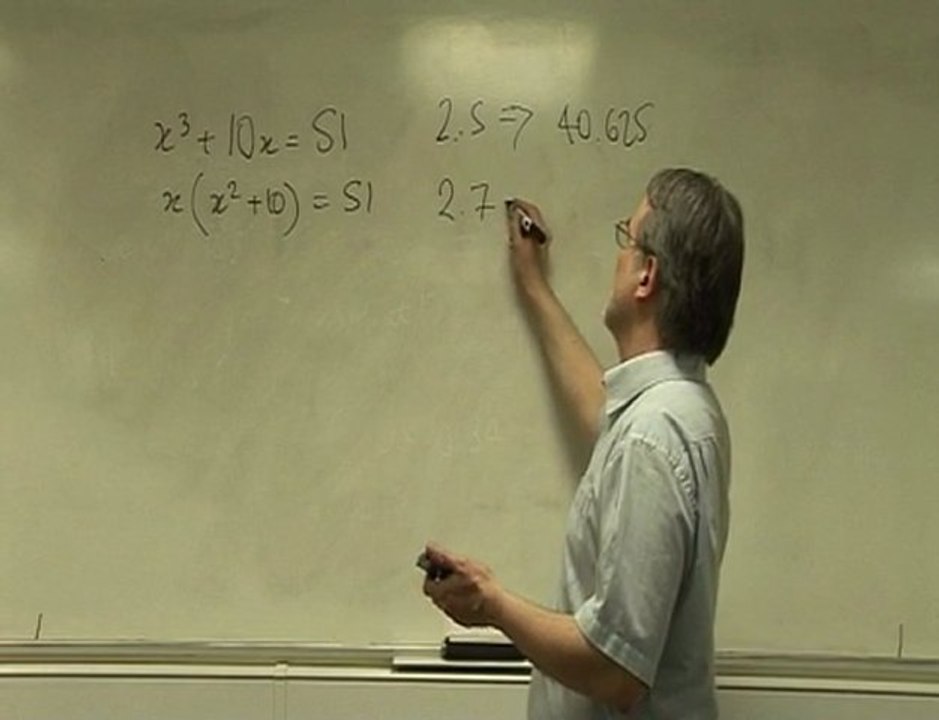 GCSE Maths Higher Paper - Algebra Q2