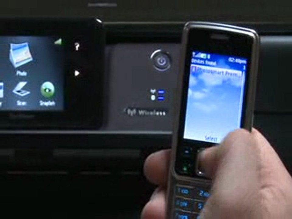 HP Photosmart with TouchSmart - touch, print, go!