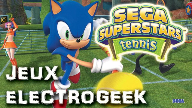 Jeux Electrogeek 33 test Sega Superstars Tennis [360/PS3]