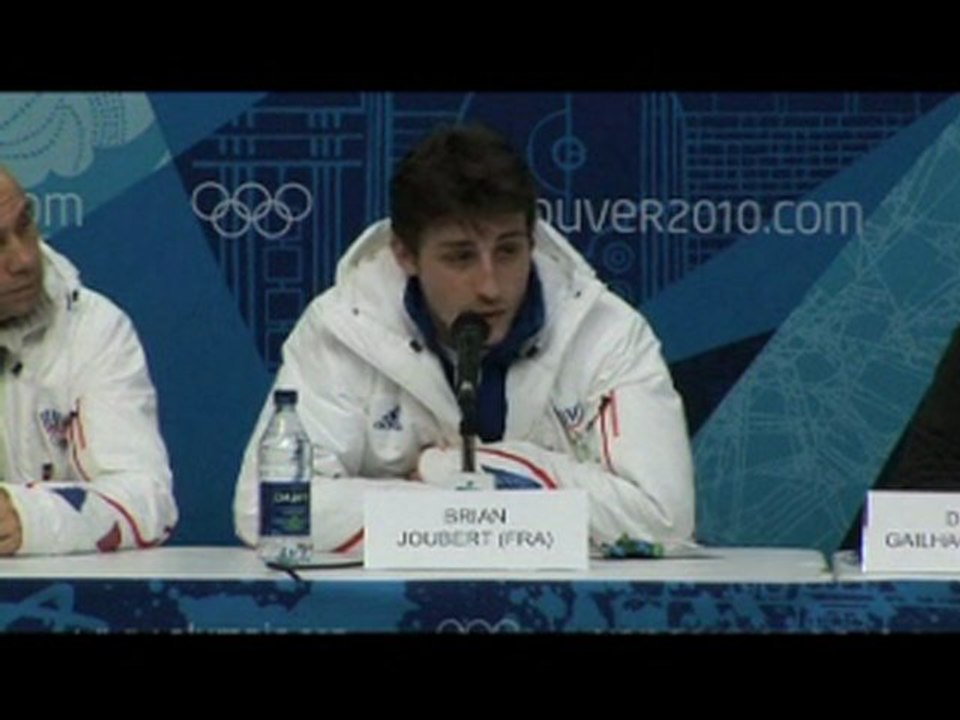 Brian Joubert se sent bien