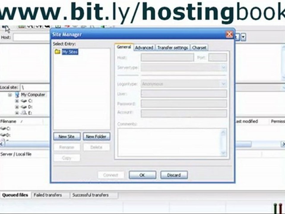 Filezilla FTP client to publish files to webserver