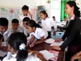 Cours de mathématiques à Battambang