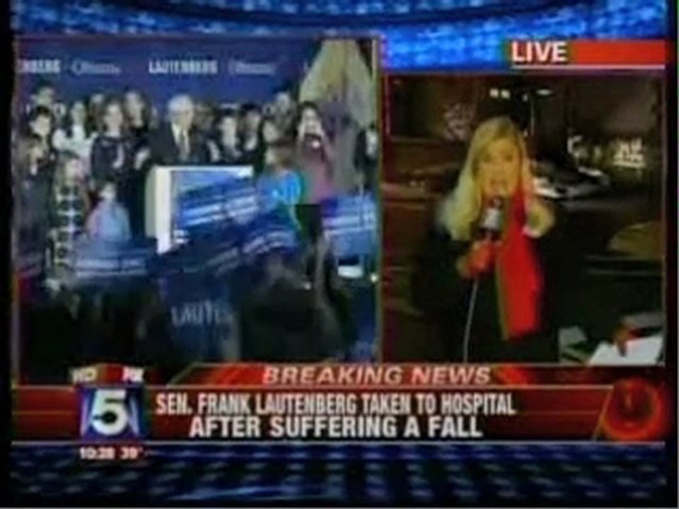 Sen. Frank Lautenberg Hospitalized