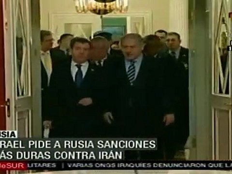 Israel pide a Rusia sanciones contra Irán