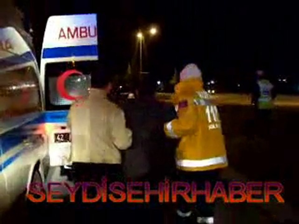 Karabulak Kavşağında kaza 6 yaralı