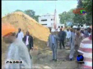 Visite du chantier de l’hôtel Laïco Maya-Maya