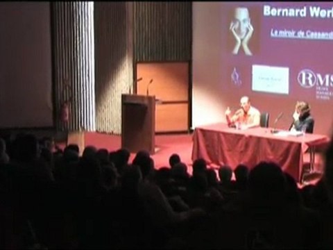 Bernard Werber à Reims pour les rencontres passerelles RMS