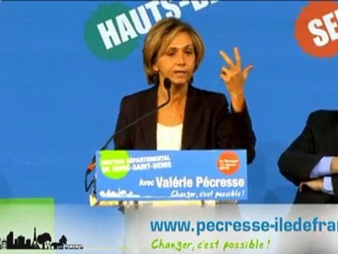 Discours de Valérie, Meeting de la Seine-Saint-Denis 1