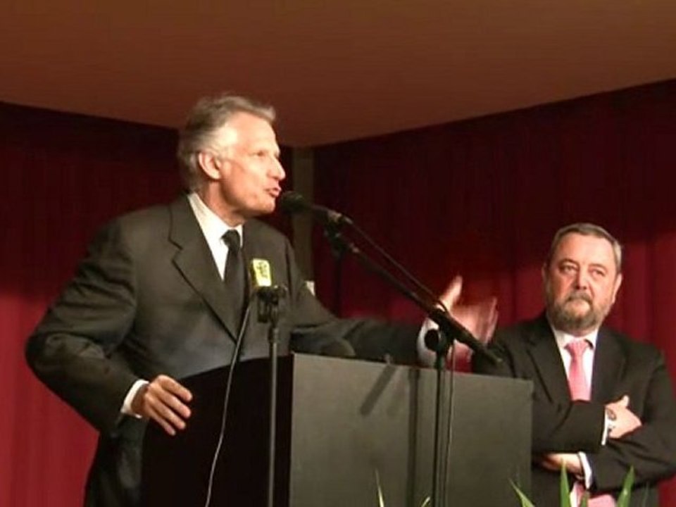 Discours de Dominique de Villepin sur l'agriculture