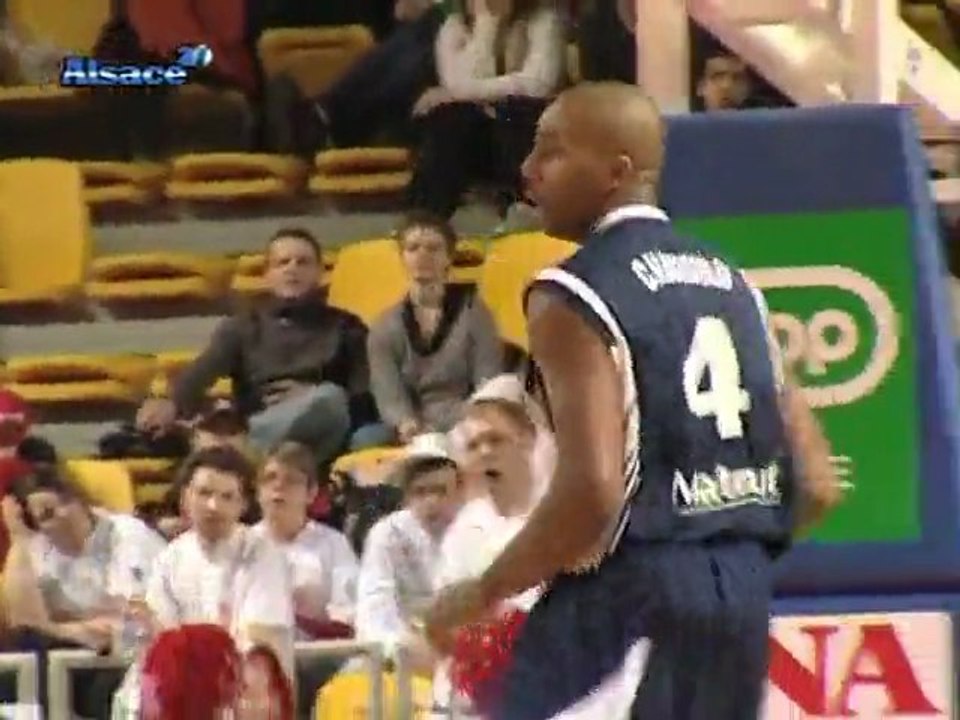 Basket Pro A :  Strasbourg - Rouen  (106 à 79)