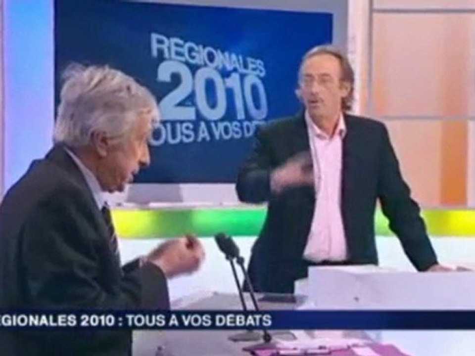 Débat Hénart Masseret - Masseret hystérique !