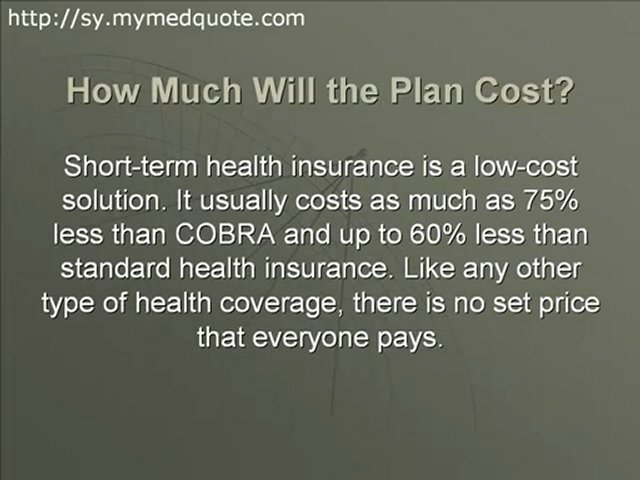 Short Term Health Insurance Buyers Guide