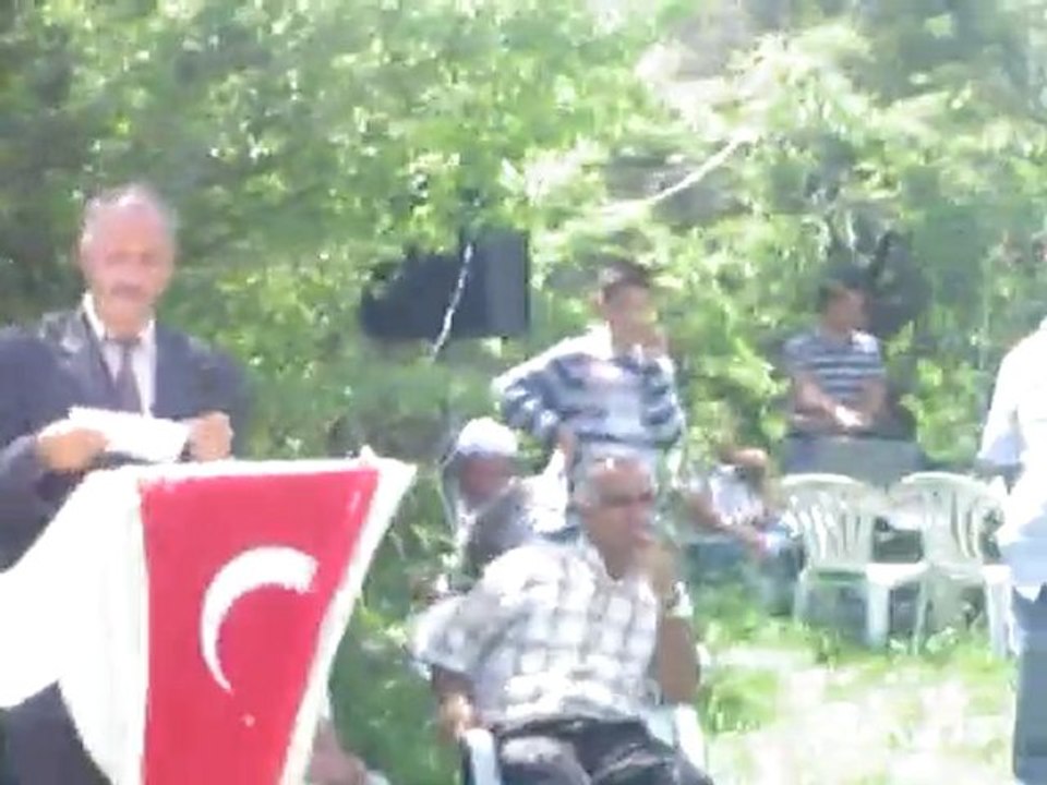 ÇANKIRI ÇERKEŞ DİKENLİ KÖYÜ başkanın konuşmasının bir kısmı