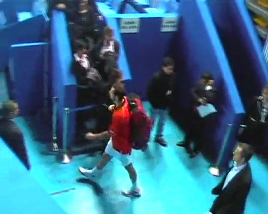 Entrée des joueurs : Llodra - Roger Vasselin