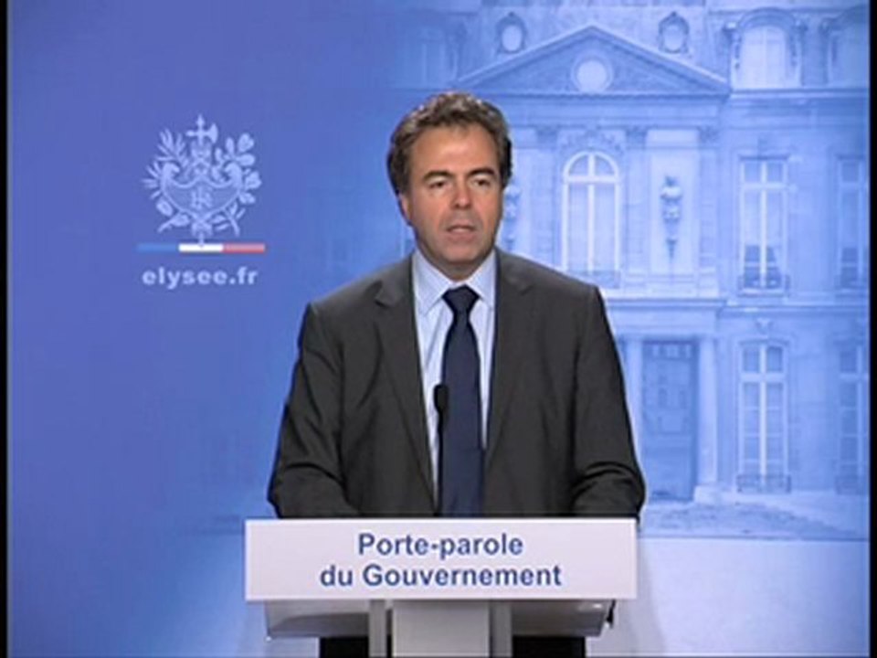 Compte-rendu du Conseil des ministres - 16.02.2010
