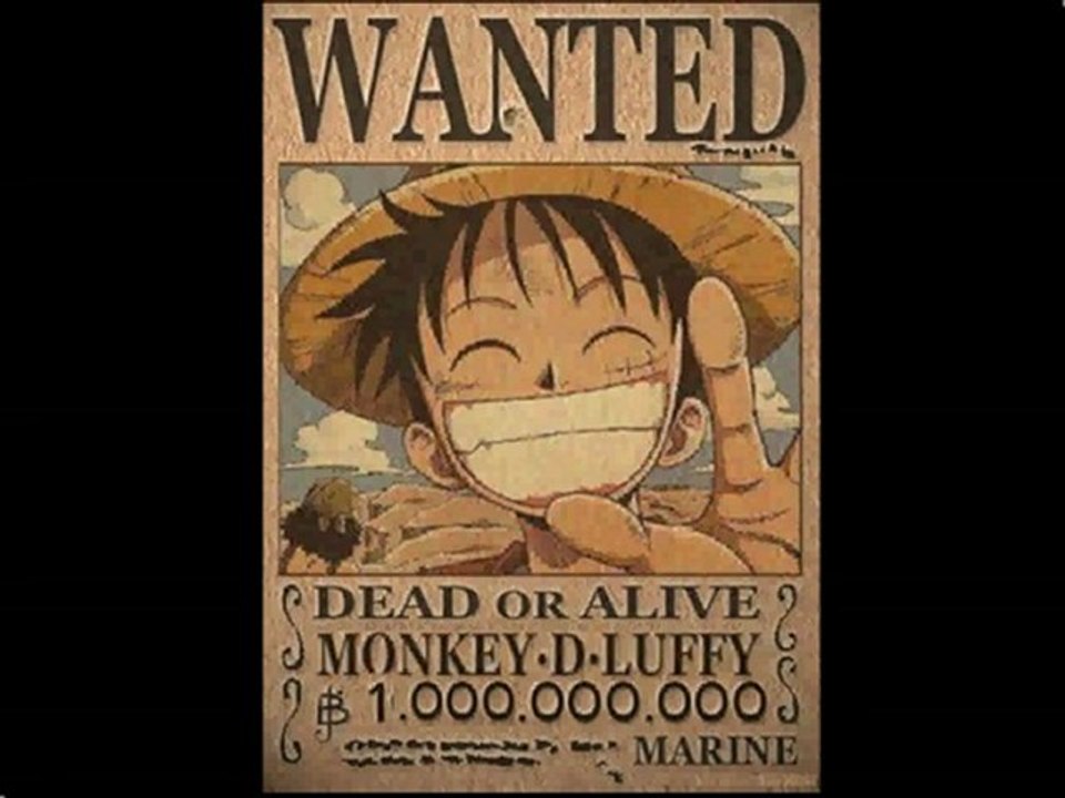 wanted luffy