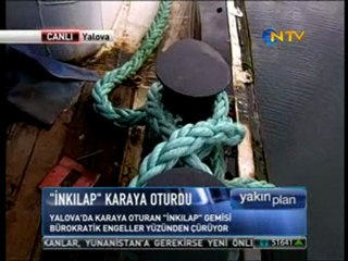 İnkılap Vapuru Yalova-NTV Yakın Plan